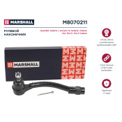 Наконечник рулевой тяги Marshall, левый, арт. M8070211