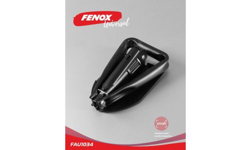 Лопата саперная Fenox, складная, металлическая, длина 420мм, ширина ковша 100мм, арт. FAU1034