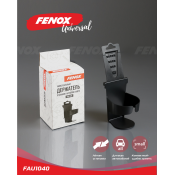 Подстаканник Fenox, в дефлектор, чёрный, арт. FAU1040 Подстаканник Fenox, в дефлектор, чёрный, арт. FAU1040