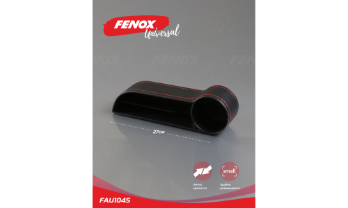 Кармашек между сиденьем Fenox, 270x145мм, чёрный, арт. FAU1045
