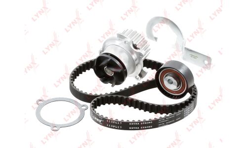 Комплект для замены ремня ГРМ LYNXauto (+помпа), арт. PW-1355