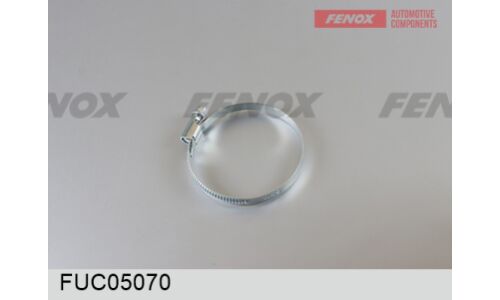 Хомут червячный 50-70 мм Fenox, арт. FUC05070