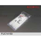 Хомут пластиковый (стяжка) Fenox, 4x150мм, белый, комплект 100 шт, арт. FUC14150