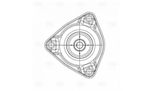 Опора амортизатора Trialli, передняя, правая/левая, арт. SA 0889