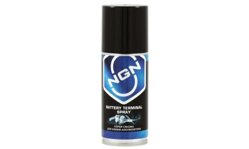 Состав для защиты клемм АКБ NGN Battery Terminal Grease, предотвращает коррозию, аэрозоль 140мл, арт. V0063