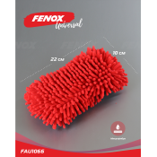 ГУБКА ИЗ МИКРОФИБРЫ ДЛЯ МОЙКИ АВТОМОБИЛЯ. Fenox, арт. FAU1066