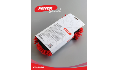 ГУБКА ИЗ МИКРОФИБРЫ ДЛЯ МОЙКИ АВТОМОБИЛЯ. Fenox, арт. FAU1066