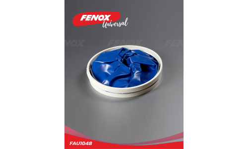 Ведро складное Fenox, прорезиненное, Ø24см, 9л, синее, арт. FAU1048