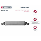 Радиатор интеркулера Marshall, арт. M4982001