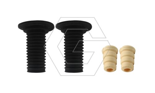 Защитный комплект амортизатора G-Autoparts, передний, 2 пыльника + 2 отбойника, арт. GRM403040PK