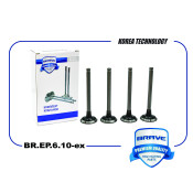 Клапана выпуск Brave, арт. BR.EP.6.10-ex