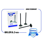 Клапана выпуск Brave, арт. BR.EP.6.3-ex