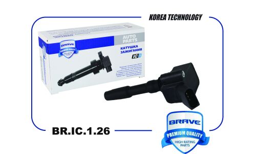 Катушка зажигания Brave, арт. BR.IC.1.26
