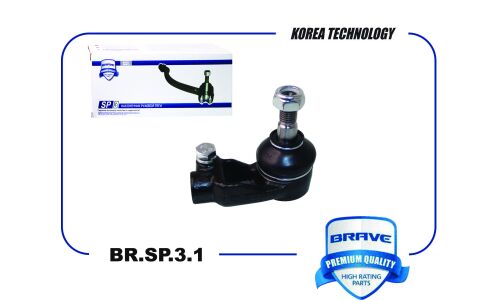 Наконечник рулевой тяги Brave, левый, арт. BR.SP.3.1