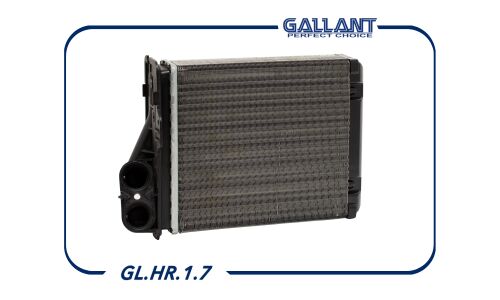 Радиатор отопителя Gallant, арт. GL.HR.1.7