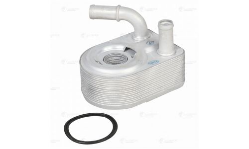 Радиатор масл. для а/м Ford Focus III (11-)/C-Max (10-)/Kuga (12-) 1.4i/1.6i (двигателя) Luzar, арт. LOc 1006