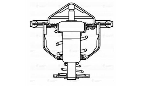 Термостат Luzar, для Chery Amulet/Tiggo/Fora, +87°С, арт. LT 3001