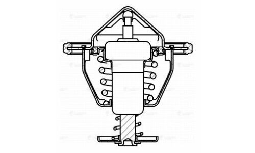 Термостат Luzar, для Geely Emgrand EC7 / X7, +82°С, арт. LT 3003