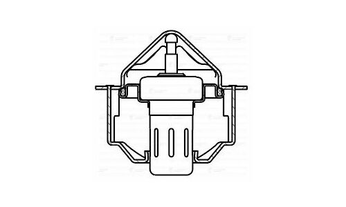 Термостат для а/м Great Wall Hover H5 (05-)/H3 (10-) 2.0i/2.4i (82°С) (термоэл.) Luzar, арт. LT 3005
