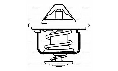 Термостат Luzar, для Honda CR-V III / Civic VIII / Accord, +82°С, арт. LT 2320