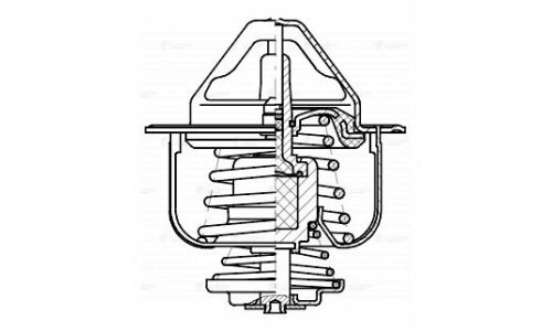 Термостат Luzar, для Nissan X-Trail / X-Trail / Teana, +82°С, арт. LT 1425