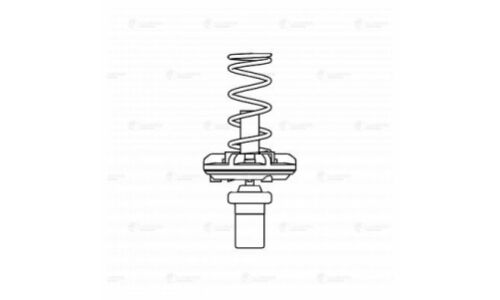 Термостат Luzar, для Volkswagen Polo Sedan / Tiguan, Skoda Rapid, +83°С, арт. LT 1854