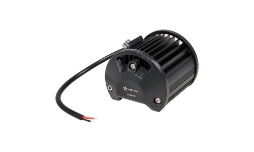 Фара светодиодная (балка) двухрядная, 6 LED 4D линза, 18W, (98х78х65) 12/24V AIRLINE, арт. ALED042