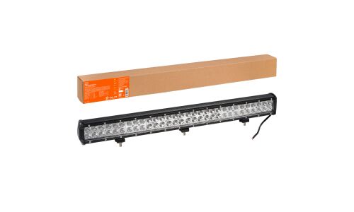Фара светодиодная (балка) двухрядная, 60 LED комбинир. свет, 180W, (710х78х65) 12/24V AIRLINE, арт. ALED052