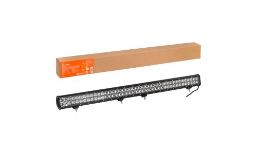 Фара светодиодная (балка) двухрядная, 84 LED комбинир. свет, 252W, (980х78х65) 12/24V AIRLINE, арт. ALED054