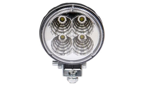 Фара светодиодная круглая, 4 LED рассеянный свет, 12W, (83х83х51) 12/24V AIRLINE, арт. ALED002