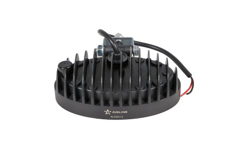 Фара светодиодная овальная, 8 LED направленный свет, 24W, (140х86х55) 12/24V AIRLINE, арт. ALED012