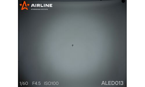 Фара светодиодная овальная, 8 LED рассеянный свет, 24W, (140х86х55) 12/24V AIRLINE, арт. ALED013