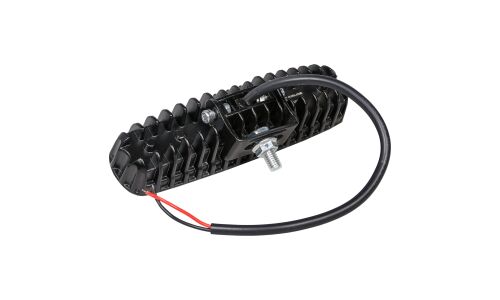 Фара светодиодная прямоугольная, 6 LED 4D линза, 18W, (157х42х40) 12/24V AIRLINE, арт. ALED006