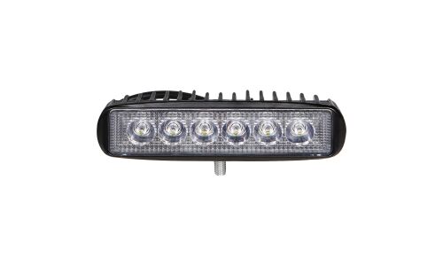 Фара светодиодная прямоугольная, 6 LED направленный свет, 18W, (157х42х40) 12/24V AIRLINE, арт. ALED004