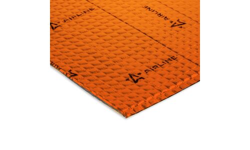 Вибропоглощающий материал Airline Main 3 PRO, толщина 3мм, 5.2кг/м², КМП 0.3, лист 500х700мм, арт. ADVI009