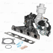 Турбокомпрессор для а/м Audi A4 (07-)/A5 (09-) 1.8T [CDHA,CABB] (тип K03) Luzar, арт. LAT 1855