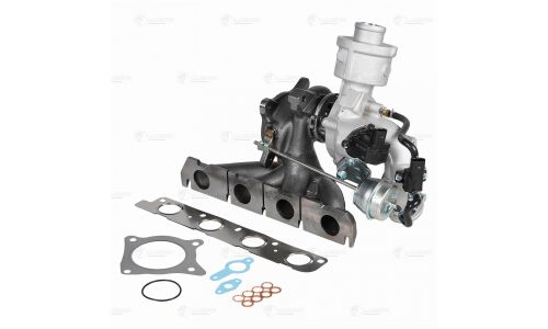 Турбокомпрессор для а/м Audi A4 (07-)/A5 (09-) 1.8T [CDHA,CABB] (тип K03) Luzar, арт. LAT 1855