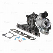 Турбокомпрессор для а/м Skoda Octavia (04-)/VW Passat B6 (05-) 1.8T [BZB,CDAA] Luzar, арт. LAT 1848