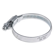 Хомут червячный Airline Ø32-50мм, ширина 9мм, оцинкованная сталь W1, 1 шт, арт. AHC-SZ-07