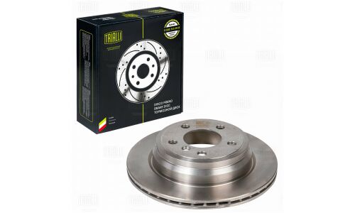 Диск тормозной Trialli, задний, правый/левый, для BMW X1, 1 шт, арт. DF 261003