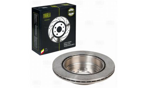 Диск тормозной Trialli, задний, правый/левый, для BMW X1, 1 шт, арт. DF 261003