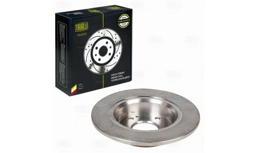 Диск тормозной Trialli, задний, правый/левый, для Honda Accord, 1 шт, арт. DF 230123
