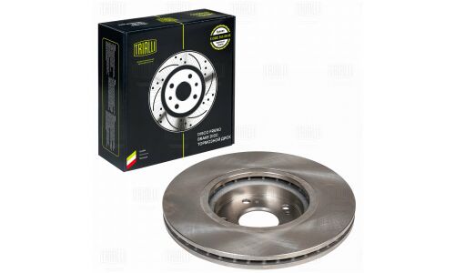 Диск тормозной Trialli, передний, правый/левый, для Honda Accord, 1 шт, арт. DF 230122