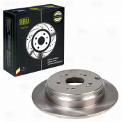 Диск тормозной Trialli, задний, правый/левый, для Honda CR-V, 1 шт, арт. DF 230117