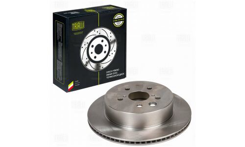 Диск тормозной Trialli, задний, правый/левый, для Lexus IS, 1 шт, арт. DF 198003