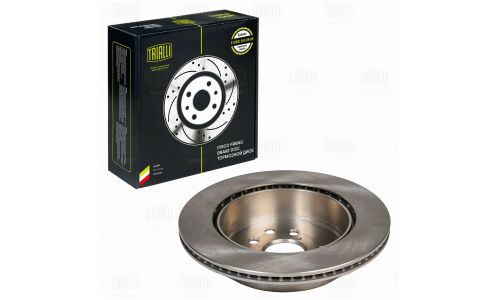 Диск тормозной Trialli, задний, правый/левый, для Lexus IS, 1 шт, арт. DF 198003