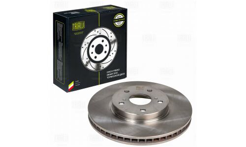 Диск тормозной Trialli, передний, правый/левый, для Lexus IS, 1 шт, арт. DF 198004