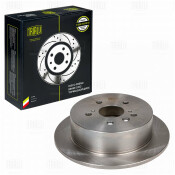 Диск тормозной Trialli, задний, правый/левый, для Toyota Harrier, Lexus RX, 1 шт, арт. DF 198007