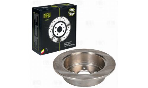 Диск тормозной Trialli, задний, правый/левый, для Toyota Harrier, Lexus RX, 1 шт, арт. DF 198007