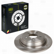 Диск тормозной Trialli, задний, правый/левый, для Mercedes-Benz W639, 1 шт, арт. DF 155107